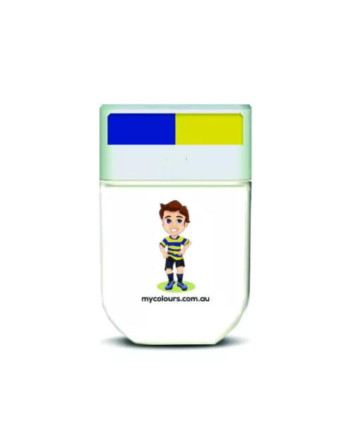 Blue Yellow Face Paint Pen